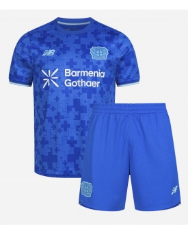 Bayer Leverkusen Maglia Gara Terza Repliche 2025-26 Bambino Maniche Corte